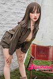 Irontechdoll 159cm Fカップ S44ヘッド シリコン製リアルラブドール 塗装加工あり 眉毛と睫毛植毛加工あり  リアルドール 等身大 ダッチワイフ