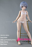 guavadoll（グアバ）番石榴 136cm AAカップ D0M02ヘッド  ビニール（PVC）ヘッド+TPEボディ 1：1 等身大ラブドール ジョイントM16 他社と交換可能 138-150ＣＭのボディに適用 ナチュラル肌色