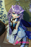 MOZU DOLL 龍 85cm  ソフトビニール製頭部 TPE製ボディコスプレ ラブドール 宣伝画像と同じ制服も付属