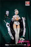 Mini Doll ミニドール 1/3 高級シリコン製 人気2Bちゃん 72cm フィギュア　AタイプとBタイプ２種類選択可能  衣装付き cosplay