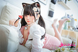 Bezlya DOLL  155cm Fカップ #K风铃ヘッド  シリコン製ヘッド+tpeボディ 眉毛と睫毛植毛加工あり 等身大リアルラブドール