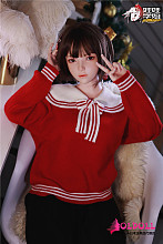 Doll Senior 148cm Cカップ 叽可(jike)ヘッド お口の開閉機能対応可能 等身大リアルラブドール 掲載画像は職人メイク