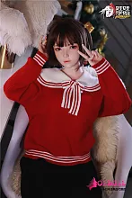 Doll Senior 148cm Cカップ 叽可(jike)ヘッド お口の開閉機能対応可能 等身大リアルラブドール 掲載画像は職人メイク