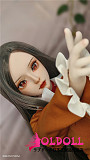 Mini Doll ミニドール  60cm 巨乳（60p）コスプレ-監獄学園-会长ちゃん ソフトビニール製ヘッド+シリコン製ボディ  軽量化 収納が便利 使いやすい 普段は鑑賞用 小さいラブドール 女性素体 フィギュア cosplay
