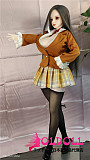 Mini Doll ミニドール  60cm 巨乳（60p）コスプレ-監獄学園-会长ちゃん ソフトビニール製ヘッド+シリコン製ボディ  軽量化 収納が便利 使いやすい 普段は鑑賞用 小さいラブドール 女性素体 フィギュア cosplay