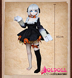 【残り14体 販売切れた制作停止】MOZU DOLL 85cm クジラ娘ちゃん ソフトビニール製頭部 TPE製ボディ ラブドール 宣伝画像と同じ制服も付属