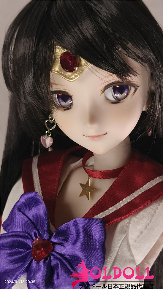 Mini Doll ミニドール 60cm  美少女戦士野丽（yeli）シリコン製ドール pvcビニール材料ヘッド 軽量化 1.8kg 収納が便利 使いやすい 普段は鑑賞用 小さいラブドール 女性素体 フィギュア cosplay