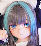 wmdoll 146cm Cカップ#Y008ヘッド アニメドール ソフトビニール製ヘッド+TPE製ボディ 等身大リアルラブドール