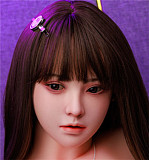 Real girl 157cm Cカップ ヘッド R56 シリコンヘッド+tpeボディ 等身大リアルラブドール