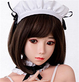 Real girl 168cm 普通乳 R23ヘッド 掲載画像はTPE製ヘッド 職人メイク ボディの材質選択可能 等身大リアルラブドール