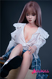 FUDOLL 最新作ヘッド#茉莉（moli） 148cm Dカップ シリコンヘッド＋TPEボディ 眉毛と睫毛植毛加工あり 等身大リアルラブドール
