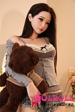 Real girl 158cm Dカップ  R104ヘッド 宣伝画像フルシリコン製 等身大リアルラブドール ダッチワイフ