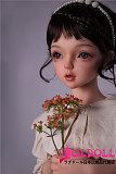 最新技術【フェイシャルEX】機能付き選択可能 Sanhui doll シームレス 105cm Bカップ ＃3ヘッド フルシリコン製ラブドール ミニドール