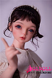 最新技術【フェイシャルEX】機能付き選択可能 Sanhui doll シームレス 105cm Bカップ ＃3ヘッド フルシリコン製ラブドール ミニドール