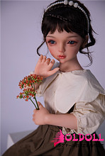 最新技術【フェイシャルEX】機能付き選択可能 Sanhui doll シームレス 105cm Bカップ ＃3ヘッド フルシリコン製ラブドール ミニドール