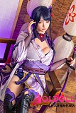 SHEDOLL 楚琳2.0（chuli）ちゃん  コスプレ-雷电将军 165cm Eカップ 宣伝画像フルシリコン製 開閉機能付き 等身大リアルラブドール