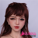 業界最新技術「フェイシャルEX」機能 耐久性も良い Sanhui Doll ＃145-4ヘッド  ボディ自由に選択可能 フルシリコン製等身大リアルラブドール