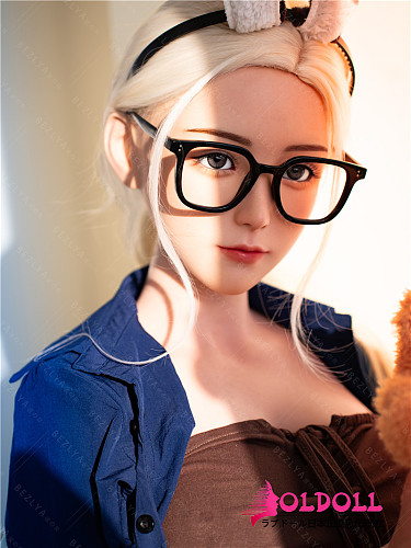 Bezlya DOLL  #栀子（zhizi）ヘッド 155cm Cカップ  2.2CFシリーズメイク フルシリコン製 眉毛と睫毛植毛加工あり 等身大リアルラブドール