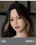 ZELEX 170cm Cカップ GE139_1(GE08MJ)  ROS開閉機能選択可能 フルシリコン製  等身大リアルラブドール