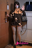 Bezlya DOLL 155cm Cカップ  #栀子（zhizi）ヘッド 2.2CFシリーズメイク フルシリコン製 眉毛と睫毛植毛加工あり 等身大リアルラブドール