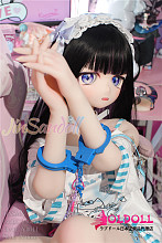 wmdoll 150cm AAカップ#Y011ヘッド アニメドール ソフトビニール製ヘッド+TPE製ボディ 等身大リアルラブドール