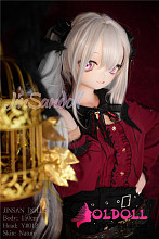 wmdoll 150cm AAカップ#Y012ヘッド アニメドール ソフトビニール製ヘッド+TPE製ボディ 等身大リアルラブドール