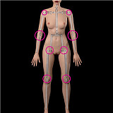 WAXDOLL  フルシリコンドール  最新作106cm バスト平+GB06ロリータ等身大リアルラブドール