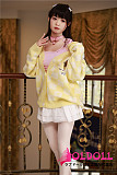 WAXDOLL 最新作 フルシリコン製  154cm Aカップ+GE42ヘッド 人間モデルの型取り 等身大リアルラブドール