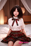 FUDOLL ヘッド#曼一（manyi） 最新作ボディ146cm AAカップ フルシリコン製 眉毛と睫毛植毛加工あり 等身大リアルラブドール