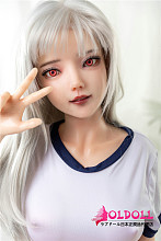 Qita Doll シームレスドール  #金妮(jinni)ヘッド 165cm Eカップ 開閉機能付き 髪の毛の植毛付き フルシリコン製ドール 等身大リアルラブドール