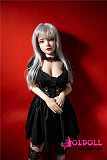 Qita Doll シームレスドール 165cm Eカップ  #金妮(jinni)ヘッド 開閉機能付き 髪の毛の植毛付き フルシリコン製ドール 等身大リアルラブドール