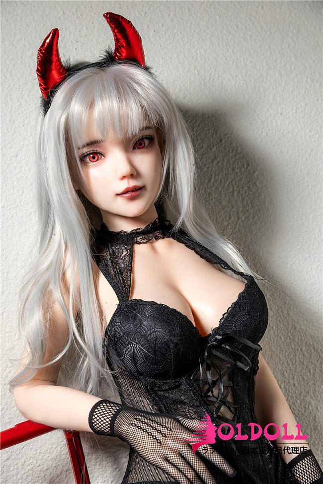 Qita Doll シームレスドール 165cm Eカップ  #金妮(jinni)ヘッド 開閉機能付き 髪の毛の植毛付き フルシリコン製ドール 等身大リアルラブドール