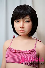 J cute 新作133cm バスト平ボディ＋ AGD17 羽純（はずみ）ヘッド フルシリコンドール ロリ系 等身大リアルラブドール