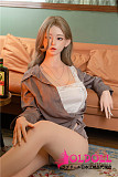【 宣伝画像リアル皮膚メイク付き】SHEDOLL 最新作 江小婉2.0(Jiangxiaowan)ヘッド 165cm Eカップ 皮紋付き 宣伝画像フルシリコン製 等身大リアルラブドール