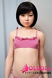 J cute 新作133cm バスト平ボディ＋ AGD17 羽純（はずみ）ヘッド フルシリコンドール ロリ系 等身大リアルラブドール