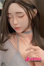 【 宣伝画像リアル皮膚メイク付き】SHEDOLL 最新作 楚玥2.0(chuyue)瞑りヘッド 165cm Eカップ 皮紋付き 宣伝画像フルシリコン製 等身大リアルラブドール