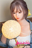 【 宣伝画像リアル皮膚メイク付き】SHEDOLL 最新作 江小婉2.0(Jiangxiaowan)ヘッド 165cm Eカップ 皮紋付き 宣伝画像フルシリコン製 等身大リアルラブドール