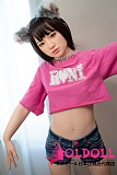 J cute 新作133cm バスト平ボディ＋AGD19 萌咲（もえ）ヘッド フルシリコンドール ロリ系 等身大リアルラブドール