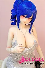 凹凸咪 aotume（アニメドール）最新作 軽量化155cm Hカップ #111ヘッド 掲載画像フルシリコン製 等身大 リアルラブドール