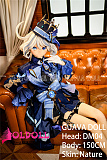 guavadoll（グアバ）番石榴 150cm Dカップ DM04(芙宁娜)ヘッド  ビニール（PVC）ヘッド+TPEボディ 1：1 等身大ラブドール ジョイントM16 他社と交換可能 138-150ＣＭのボディに適用 ナチュラル肌色