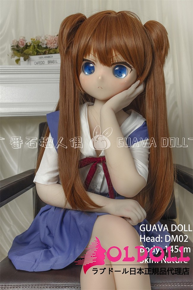 guavadoll（グアバ）番石榴 145cm Bカップ DM02(明日香)ヘッド  ビニール（PVC）ヘッド+TPEボディ 1：1 等身大ラブドール ジョイントM16 他社と交換可能 138-150ＣＭのボディに適用 ナチュラル肌色