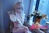 wmdoll 159cm Bカップ#Y004ヘッド アニメドール ソフトビニール製ヘッド+TPE製ボディ 等身大リアルラブドール