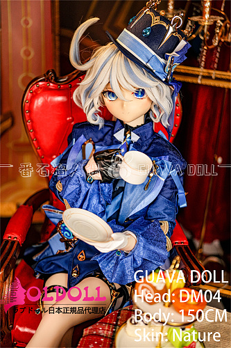 guavadoll（グアバ）番石榴 150cm Dカップ DM04(芙宁娜)ヘッド  ビニール（PVC）ヘッド+TPEボディ 1：1 等身大ラブドール ジョイントM16 他社と交換可能 138-150ＣＭのボディに適用 ナチュラル肌色