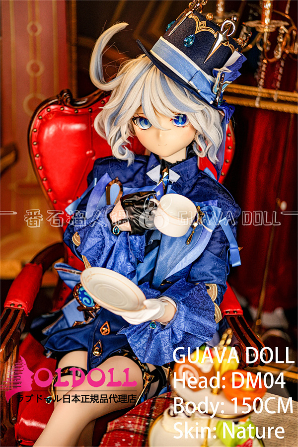 guavadoll（グアバ）番石榴 150cm Dカップ DM04(芙宁娜)ヘッド  ビニール（PVC）ヘッド+TPEボディ 1：1 等身大ラブドール ジョイントM16 他社と交換可能 138-150ＣＭのボディに適用 ナチュラル肌色