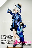 guavadoll（グアバ）番石榴 150cm Dカップ DM04(芙卡洛斯)ヘッド  ビニール（PVC）ヘッド+TPEボディ 1：1 等身大ラブドール ジョイントM16 他社と交換可能 138-150ＣＭのボディに適用 ナチュラル肌色