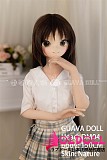 guavadoll（グアバ）番石榴 150cm Aカップ +DM04橘爱丽丝ヘッド  ビニール（PVC）ヘッド+TPEボディ 1：1 等身大ラブドール ジョイントM16 他社と交換可能 138-150ＣＭのボディに適用 ナチュラル肌色