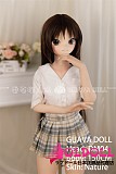 guavadoll（グアバ）番石榴 150cm Aカップ +DM04橘爱丽丝ヘッド  ビニール（PVC）ヘッド+TPEボディ 1：1 等身大ラブドール ジョイントM16 他社と交換可能 138-150ＣＭのボディに適用 ナチュラル肌色