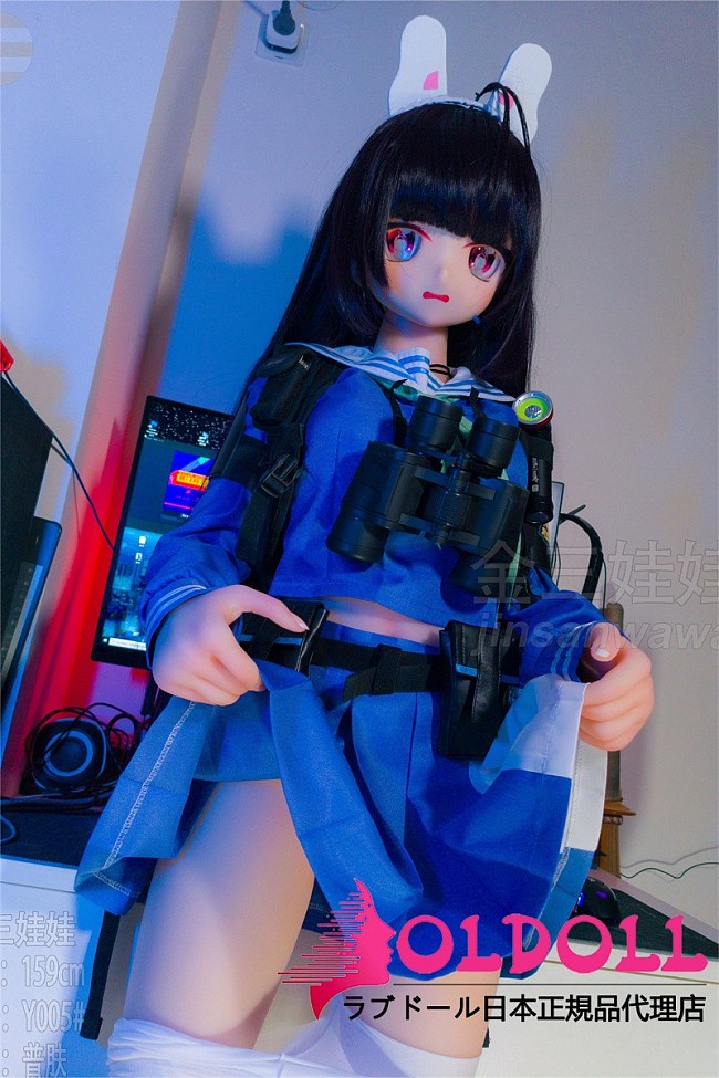 wmdoll 159cm Bカップ#Y005ヘッド アニメドール ソフトビニール製ヘッド+TPE製ボディ 等身大リアルラブドール