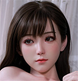 Real girl 157cm Aカップ  R111ヘッド 宣伝画像シリコンヘッド+TPEボディ 等身大リアルラブドール ダッチワイフ