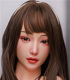 Real girl 157cm Aカップ  R111ヘッド 宣伝画像シリコンヘッド+TPEボディ 等身大リアルラブドール ダッチワイフ